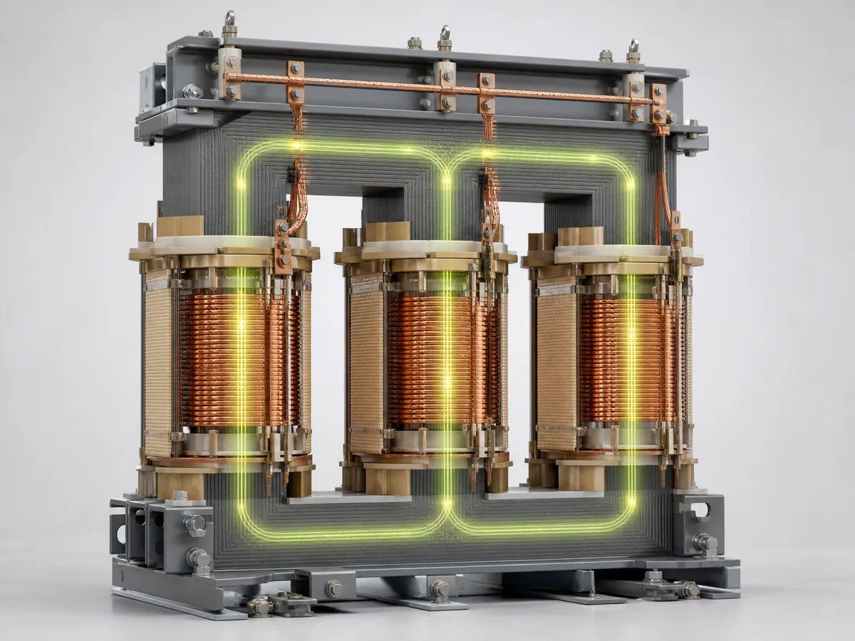 How a Power Transformer Works: Core, Windings, Flux and Voltage Ratio related equipment
