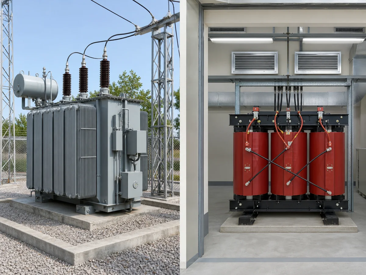 Oil-Immersed or Dry-Type Transformer: A Design Decision related equipment