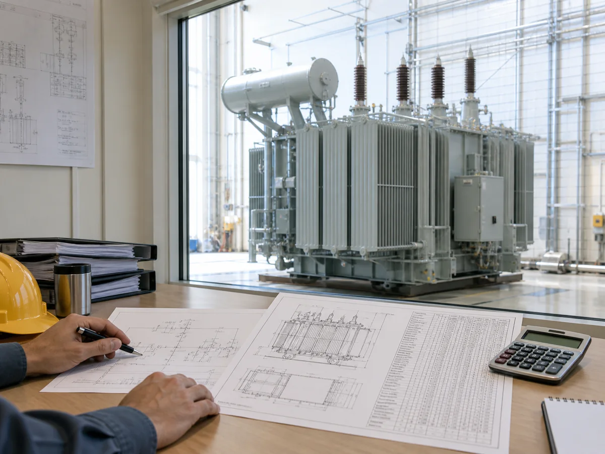 How to Write a Power Transformer Specification related equipment